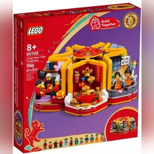 LEGO Lunar New Year Traditions 80108 Building Kit-1066 Pieces/ New in box